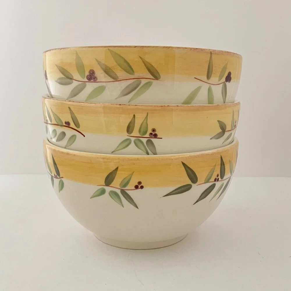 Soup/Cereal Bowl Brittany by CRATE & BARREL Set of 3